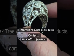 8.35 گرمي حلقه هاي نامزدي با زيرکونيا