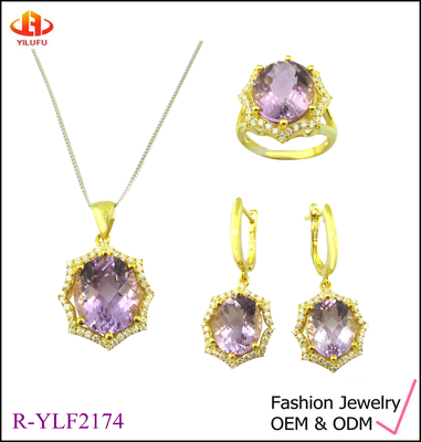 AAA CZ Bezel Set استرلینگ نقره ای معلق گردنبند رودیوم پوشانده
