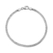 دستبند مینیمالیستی زنجیر مکعبی زیرکونیا جواهرات نقره 925 عیار