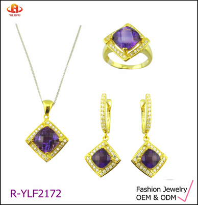 جواهرات 925 استرلینگ نقره ای با AAA CZ Stones Lobster Clap Closure لوگو سفارشی