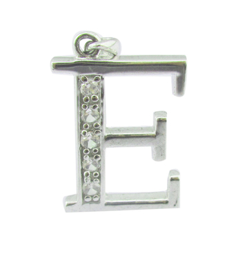 E Alphabet 18K طلا دستبندهاي الماس با کارداري ظريف تعطیلات تابستان 925 گرفتن نور طلا جواهرات