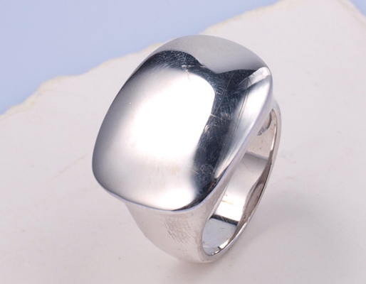 حلقه های نقره ای اکسید شده 925 CZ حلقه های نقره ای درخشان CZ سنگ های 925 Sterling Silver Band حلقه های نقره ای با سنگ های نقره ای ساده