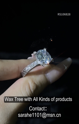 Moissanite 925 Sterling Silver CZ حلقه هایی با رنگ شفاف سنگ نقره ای حلقه های مد نقره ای حلقه های نقره ای نقره Cz جواهرات نقره ای نقره ای حلقه های حکاکی شده 925 Sterling Jewelry