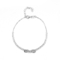 دستبند نقره ای پروانه 925 CZ دستبند 9.79 گرمی نقره عیار سنگ ماه
