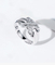 حلقه های الماس طلای 18 عیار XO 0.24 عیار پر شده با طلای سفید 14 عیار